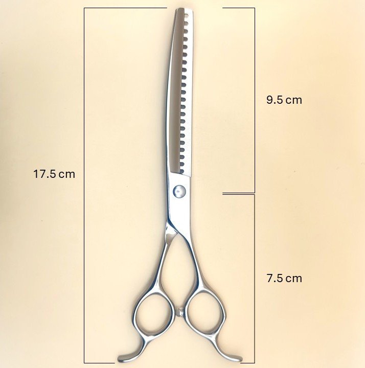 Curved Up Chunker Scissors 7"