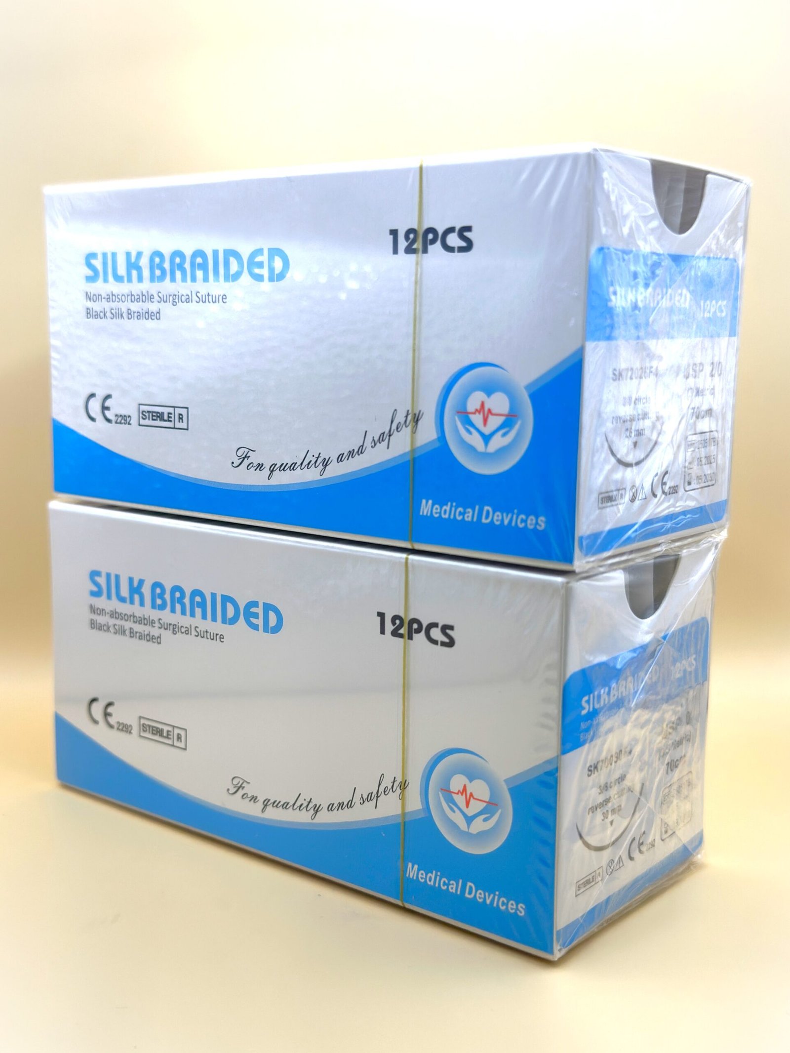 Silk Needled Surgical Sutures